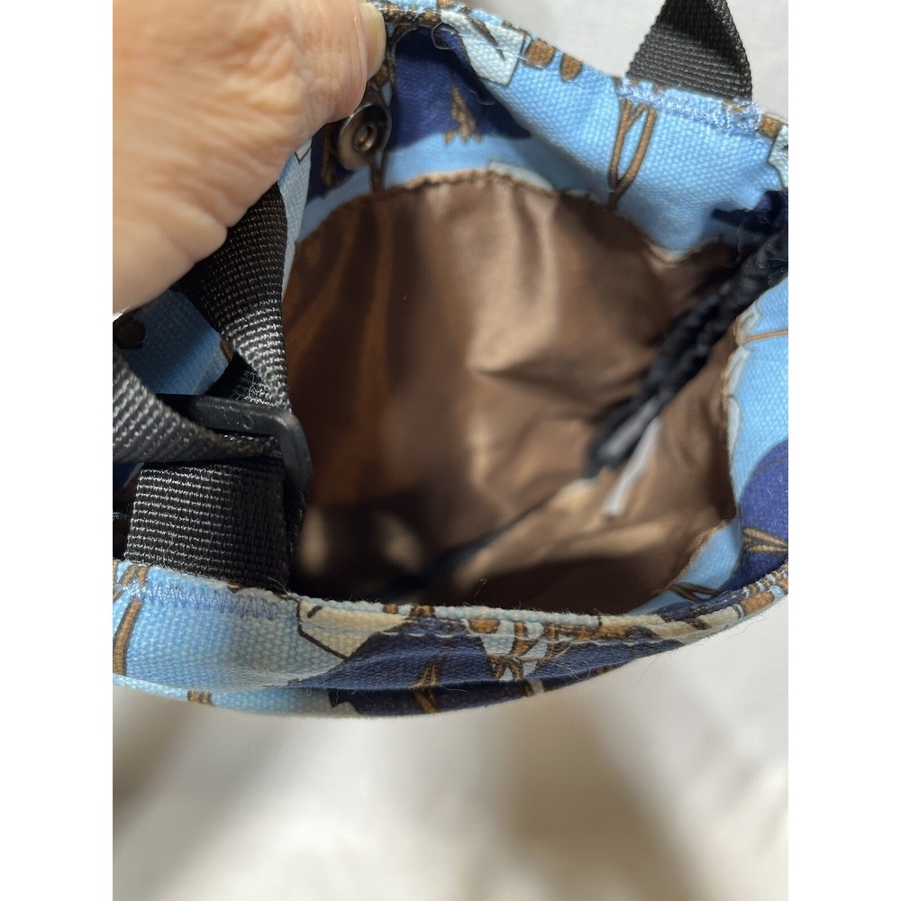 Kavu Bag Womens One Size Blue White Floral Limited Edition Crossbody Purse - Picture 9 of 16